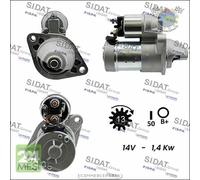 Motorino di avviamento Sidat per CHEVROLET TRAX HONDA CIVIC VII OPEL ZAFIRA eoa