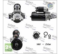 Motorino di avviamento Sidat per CITROEN JUMPER II FIAT DUCATO FORD TRANSIT eia