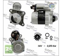Motorino di avviamento Sidat per DACIA SANDERO DUSTER DOKKER LOGAN LODGY REN erf