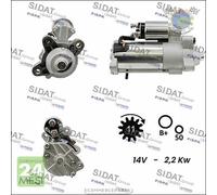Motorino di avviamento Sidat per FORD GRAND C-MAX MONDEO GALAXY S-MAX FOCUS ett