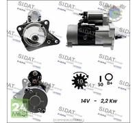Motorino di avviamento Sidat per FORD RANGER MAZDA B-SERIE BT-50 eo7