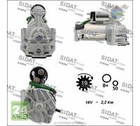 Motorino di avviamento Sidat per FORD TRANSIT MONDEO JAGUAR X-TYPE
