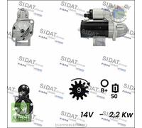 Motorino di avviamento Sidat per JOHN DEERE Series