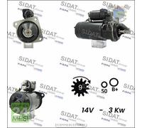 Motorino di avviamento Sidat per NEW HOLLAND Series
