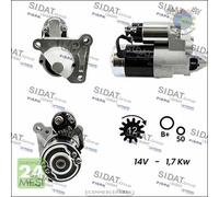 Motorino di avviamento Sidat per RENAULT SCENIC MEGANE LAGUNA KANGOO CLIO eow