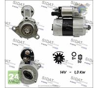 Motorino di avviamento Sidat per SKODA OCTAVIA FABIA