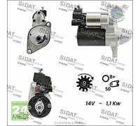 Motorino di avviamento Sidat per TOYOTA YARIS AURIS eiu