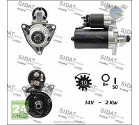 Motorino di avviamento Sidat per VW TRANSPORTER eiq