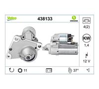 Motorino di avviamento VALEO 438133