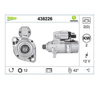Motorino di avviamento VALEO ORIGINS NEW VALEO 438226