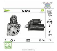Motorino di avviamento Valeo per ALFA ROMEO MITO 159 156 147 146 145 GT CADI #y5