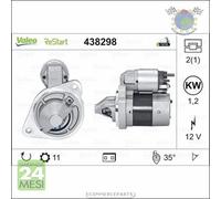 Motorino di avviamento Valeo per FORD GRAND C-MAX TRANSIT TOURNEO FOCUS