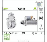 Motorino di avviamento Valeo per MERCEDES CLASSE CLC 220 200 SPRINTER 518 51 #v7