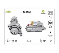 Motorino di Avviamento Valeo per Nissan Opel Renault