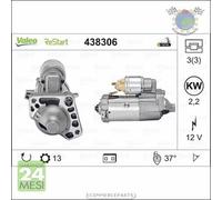 Motorino di avviamento Valeo per VOLVO XC90 XC60 XC40 V90 V70 V60 V40 S90 S8 #yt