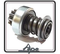 MOTORINO PIGNONE AVVIAMENTO RUOTA LIBERA COMPATIBILE PER PIAGGIO APE 703 DIESEL - APE CAR DIESEL - APE MAX DIESEL - APE POKER BENZINA O DIESEL.