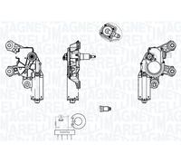 motorino tergi posteriore magneti marelli audi A4 064013022010
