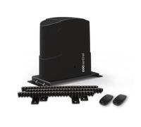 SCS Sentinel, MCO0124, Operatore per cancelli scorrevoli a 24V, 2 telecomandi, cremagliera e lampeggiante, lunghezza del cancello 5 metri e peso massimo 400 kg, SimplyOpen 3