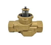 Motorized 2-way/3-way Valve Body Brass VC6013 Three Lines Two Controls/VC4013 Three Lines One Control Electric 220VAC(DN25,2-way)