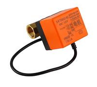 Motorized Ball Valve 2 Way Brass | G3 / 4" DN20 for Conditioner/Plumbing System | DC12V Actuator, 1.6MPa Pressure, 40dB Low Noise