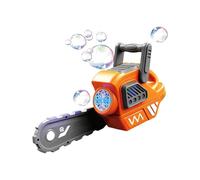 Motorized Bubble Chainsaw, Shape Realistic Slasher, 13.8x7.5x3.5 Inch Machine with Light and Music Build, Bubble Maker, High-Output Design, Interactive Toy for Backyard and Park
