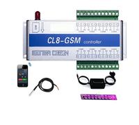 Motorizzazione automatica del cancello scorrevole, CL8-GSM-NC di allarme di allarme SMS wireless Monitoraggio della temperatura Allarme GSM + sensore con avviso di interruzione di corrente(Kit2)