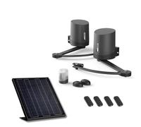 Motorizzazione per cancello a battenti Avidsen ORANE510 + kit solare + 2 telecom
