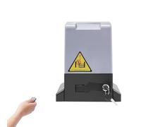 Motorizzazione per cancello scorrevole, 1200 kg 240V AC Motore per cancello scorrevole elettrico automatico, sensori a infrarossi, 2 telecomandi, adatto per porte in acciaio inossidabile, ferro, legno