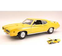 MOTORMAX 1/18 EPOCA PONTIAC GTO JUDGE 1969 GIALLO MODELLINO STATICO DIECAST
