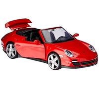 Motormax 73348bk - Modellino in scala Porsche 911 Turbo Cabriolet, scala 1:24