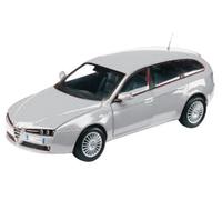 Motormax Alfa Romeo 159 SW Silver 1/24 Diecast Car Model by