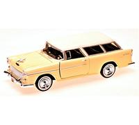 Motormax Chevrolet Bel Air Nomad 1955 Gelb Modellauto 73248 1:24