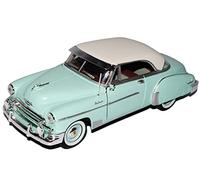 Motormax Chevrolet Chevy Bel Air Coupe Verde 1950 Auto d'epoca 1/24 Modello Auto