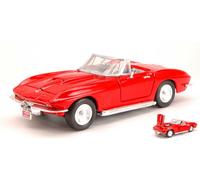 MotorMax CHEVROLET CORVETTE 1967 RED 1:24