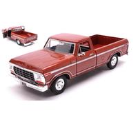 MotorMax FORD F-150 PICK-UP CUSTOM 1979 BROWN METALLIC 1:24