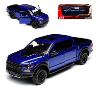 Motormax Ford F-150 Raptor Blu Pick-Up 13ª generazione dal 2014 versione 2017 1/27 1/24 Modello Auto