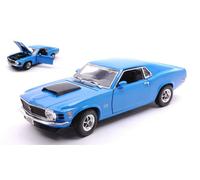 MotorMax FORD MUSTANG BOSS 429 1970 BLUE 1:18