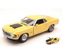 MotorMax FORD MUSTANG BOSS 429 1970 YELLOW 1:24