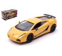 MOTORMAX MTM4067 LAMBORGHINI GALLARDO SUPERLEGGERA YELLOW 1:43 Modellino