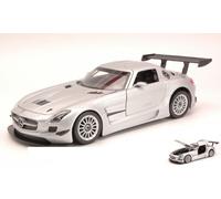 Motormax MTM73356S MERCEDES SLS AMG GT3 SILVER 1:24 Modellino