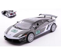 MOTORMAX MTM73793 LAMBORGHINI GALLARDO LP 550-4 SUPER TROFEO GT RACING GREY/WHIT