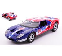 MOTORMAX MTM73799 FORD GT CONCEPT BLUE/RED/WHITE 1:24 Modellino