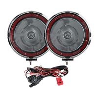 MotorMinds 2pcs 9 Pollici Rotondo Faro di Lavoro Led Auto Moto Faro Led Offroad Auto Trattore Trattore Barca 12V 100W