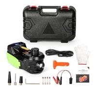 MotorMinds 5 tonnellate di cric elettrico idraulico 11023LBS, kit cric 4 in 1, 12 V, 5 T, supporto per berline, SUV auto, sollevamento, pavimento, cric idraulico