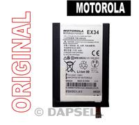 MOTOROLA BATTERIA ORIGINALE EX34 PILA RICAMBIO IONI DI LITIO 2200mAh PER MOTO X