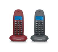 MOTOROLA C1002 LB+ Telefono DECT DUO Gris-Granate