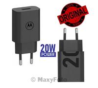 MOTOROLA CARICABATTERIE CASA RICAMBIO TURBO ORIGINAL USB MC-202 20W NERO 796017A