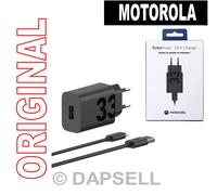 MOTOROLA CARICABATTERIE CASA TURBO POWER ORIGINAL MC-332L 33W CAVO USB-C 793132A