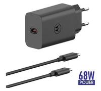 MOTOROLA - Caricabatterie Originale Usb Mc-682 Turbo Power 68w + Cavo Type C Black
