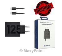 MOTOROLA CARICABATTERIE RICAMBIO TURBO ORIGINALE MC-1252 125W CAVO USB-C 792F63A